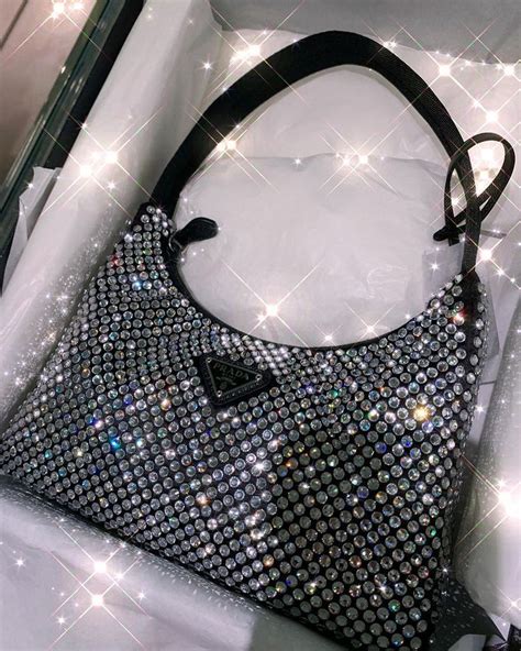 prada bags sparkle